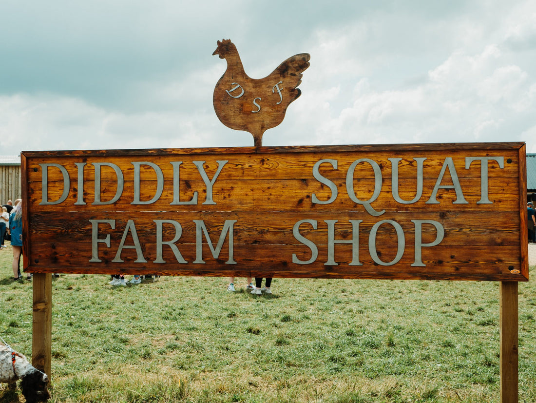 Didly Squat Farm Shop Sign