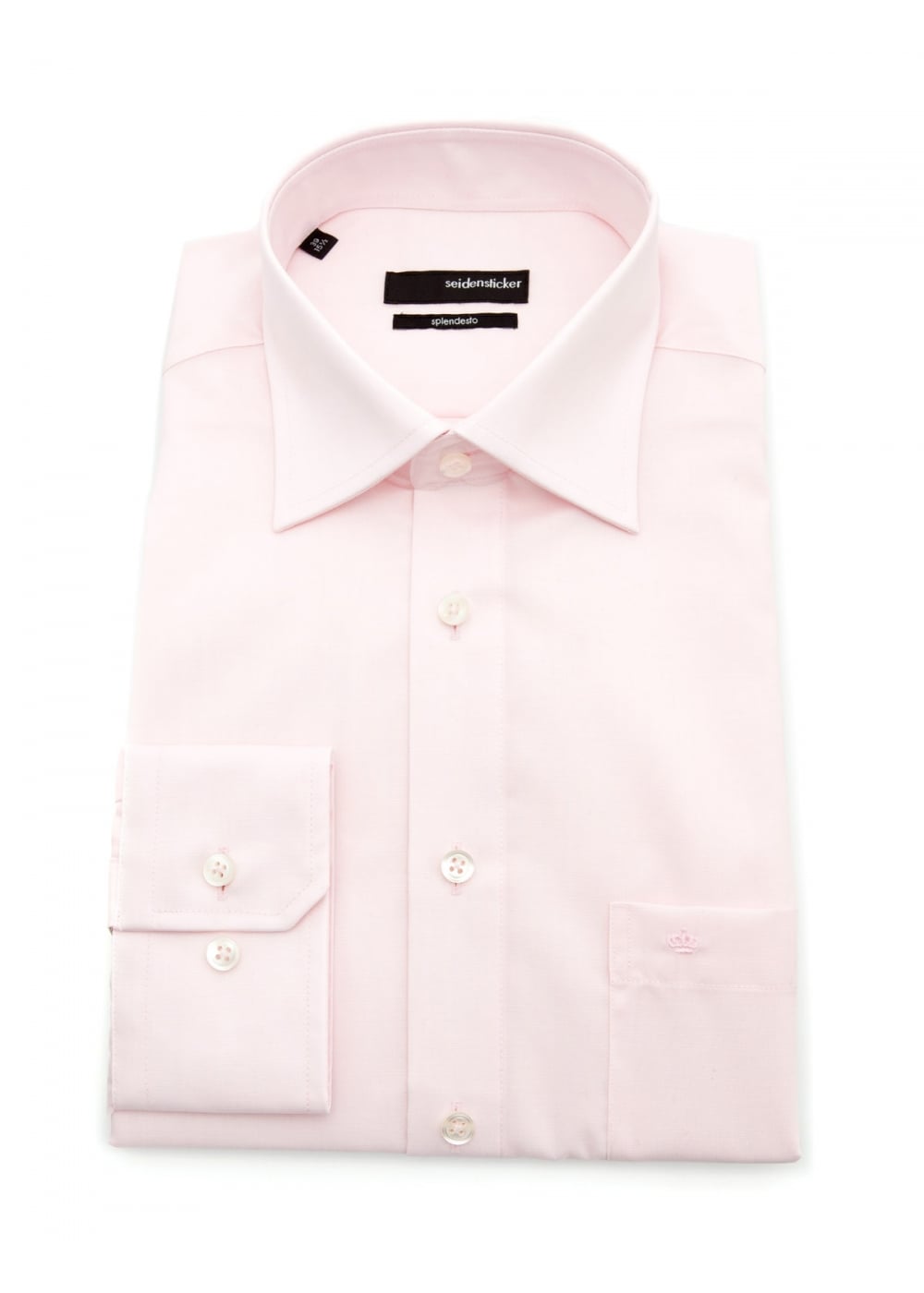 Seidensticker Classic Pure Cotton Shirt Pink Humes Outfitters