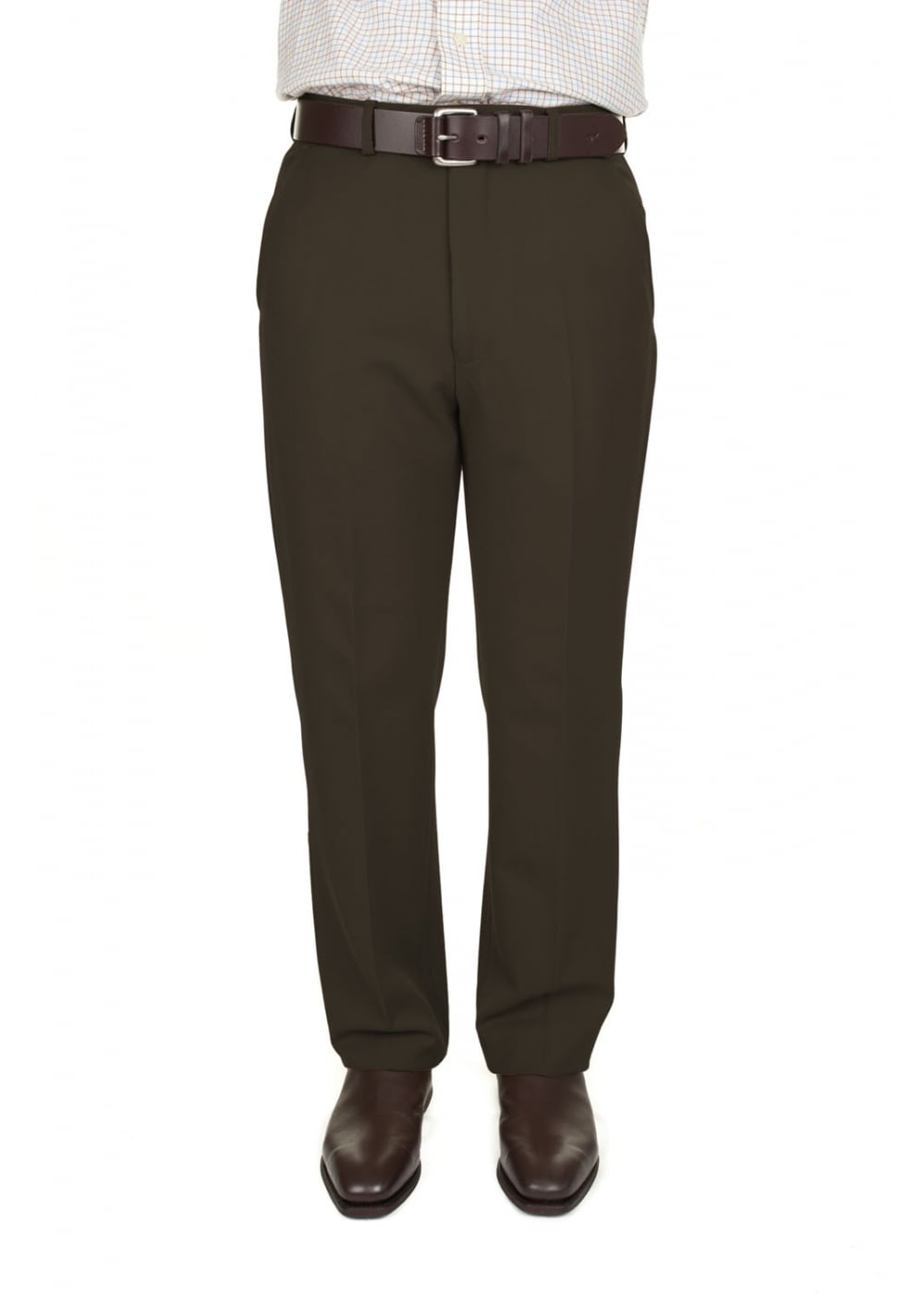 Cologne Stretch Cavalry Twills - Bottle Green - 1