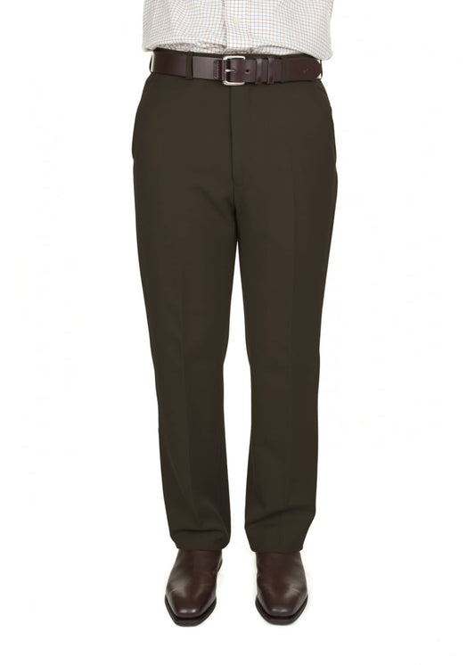 Cologne Stretch Cavalry Twills - Bottle Green - 1