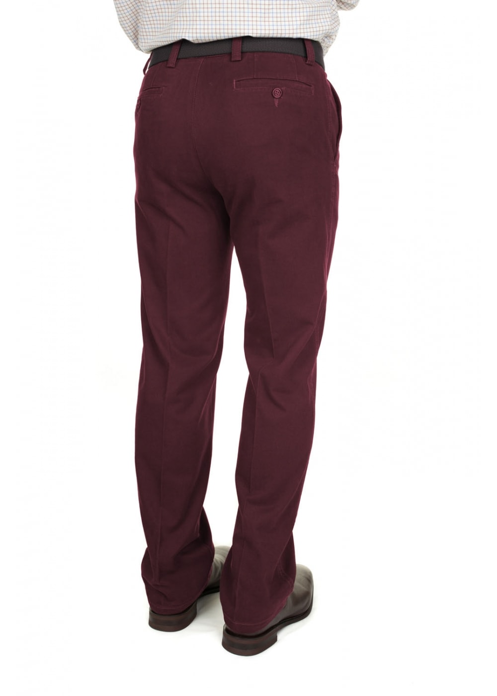 Longford Winterweight Trousers - Cranberry - 2