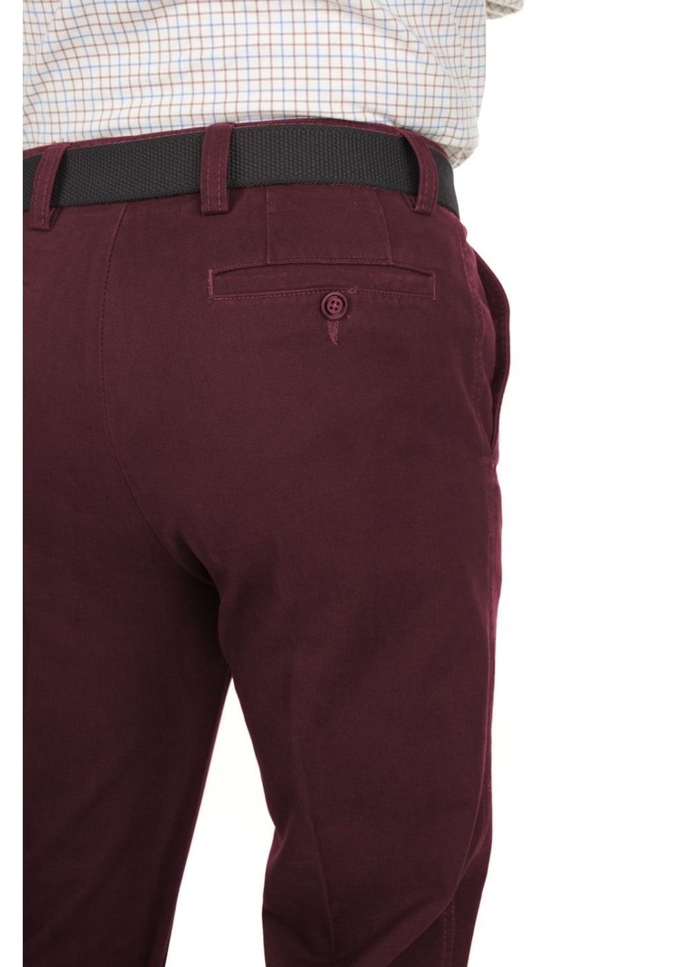 Longford Winterweight Trousers - Cranberry - 3