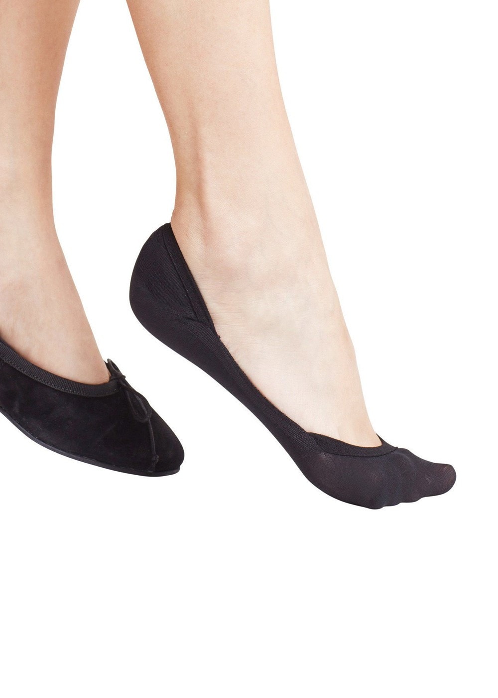 Falke Elegant Step No Show Socks – Black – Humes Outfitters
