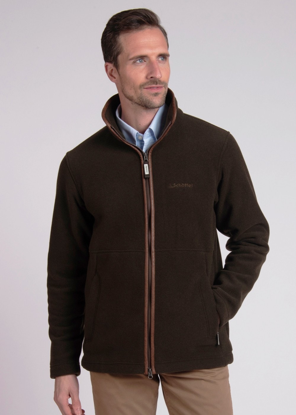 Schoffel Cottesmore Fleece Jacket II – Dark Olive – Humes Outfitters