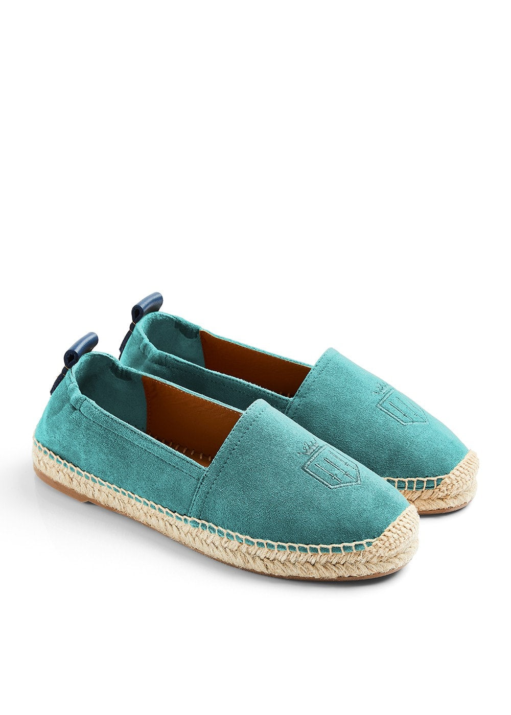Monaco Flat Espadrille - Turquoise - 0
