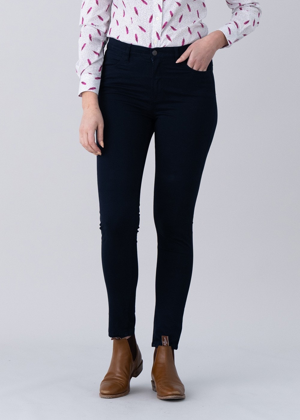 Poppy Jean - Navy - 3