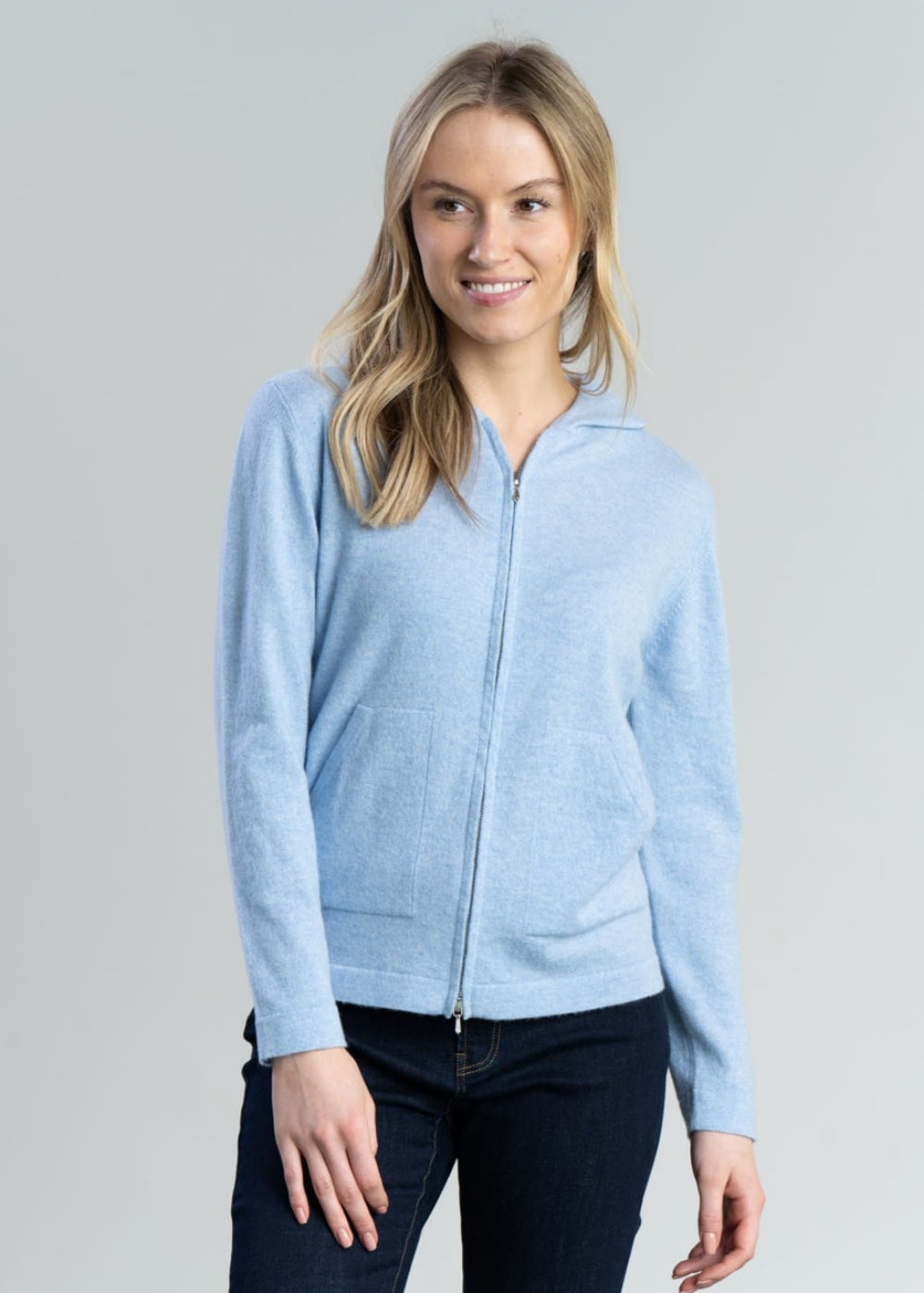 Millie Cashmere Hoodie - Atollo - 2