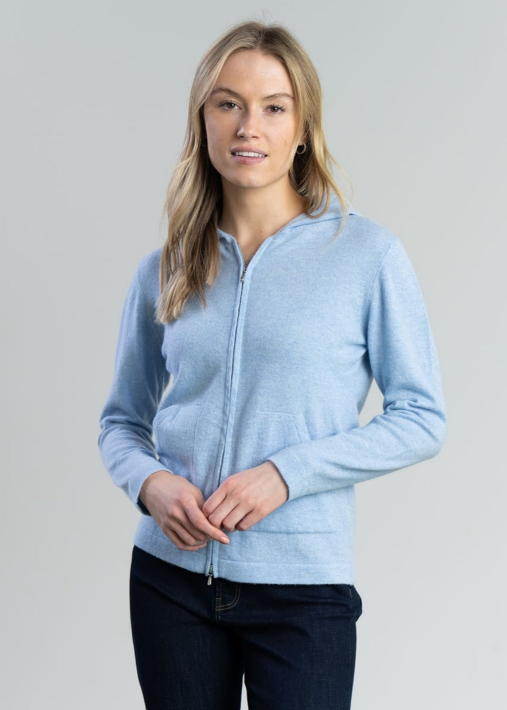 Millie Cashmere Hoodie - Atollo - 3