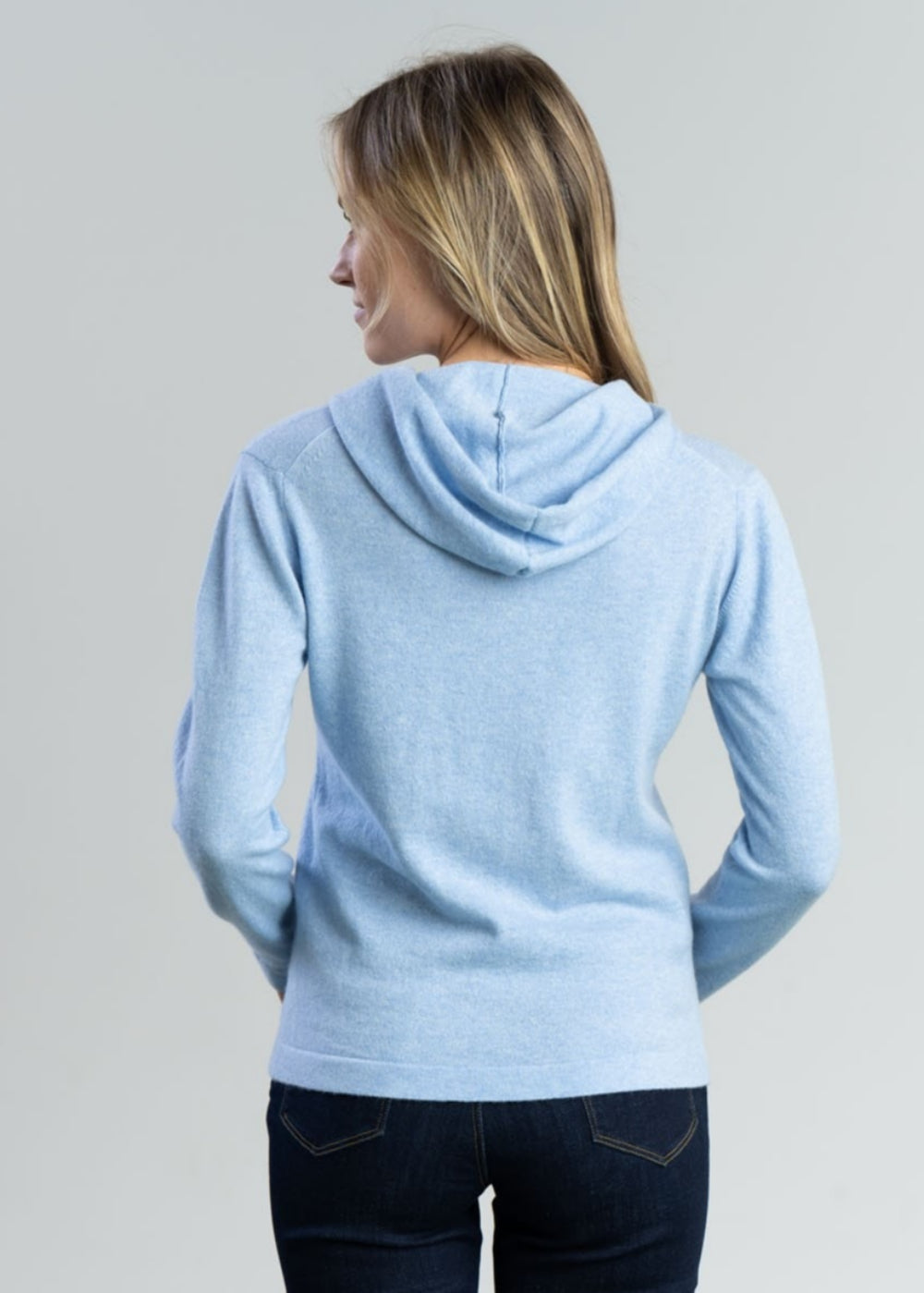 Millie Cashmere Hoodie - Atollo - 4