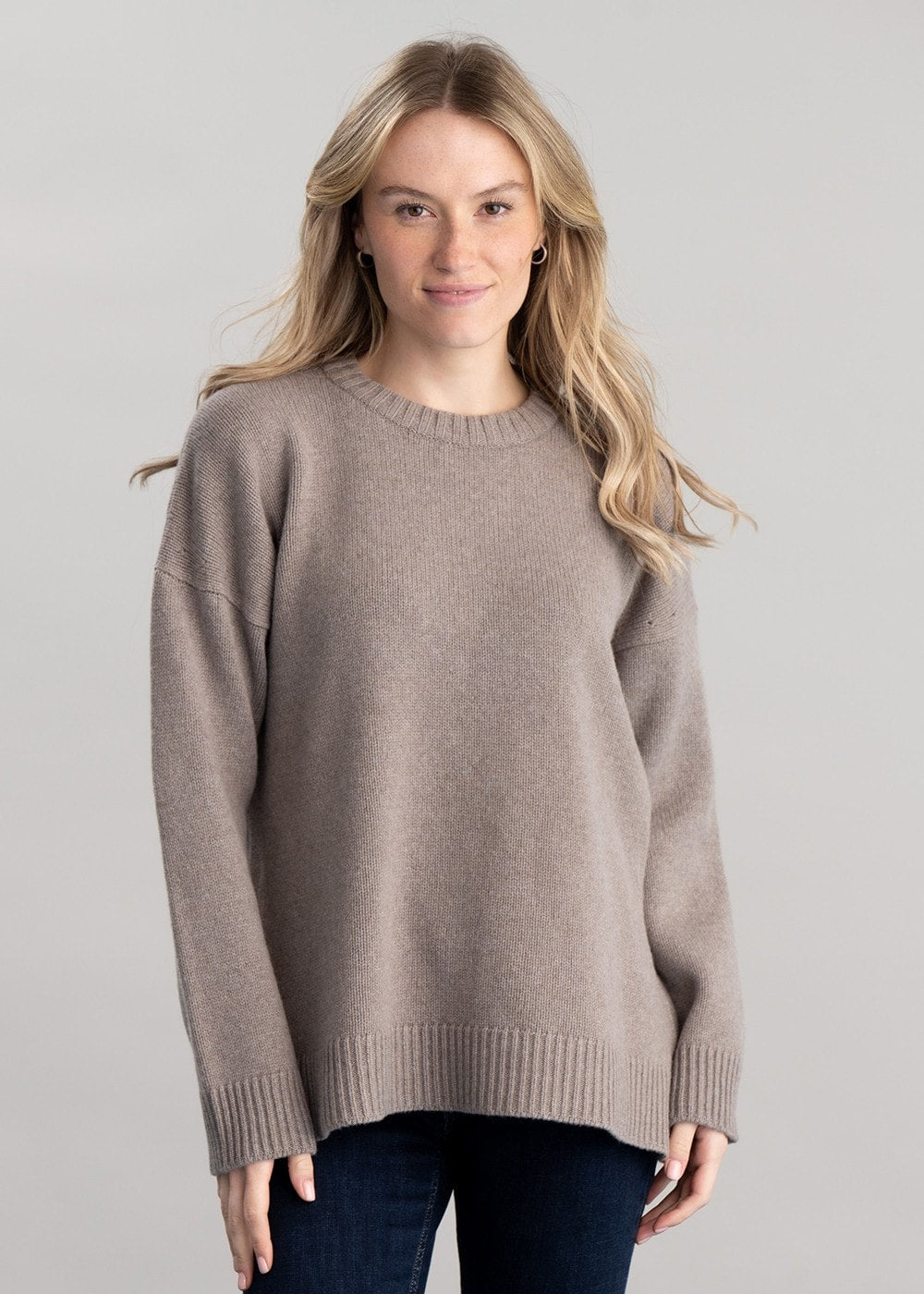Waylen Crew Neck - Fawn - 1