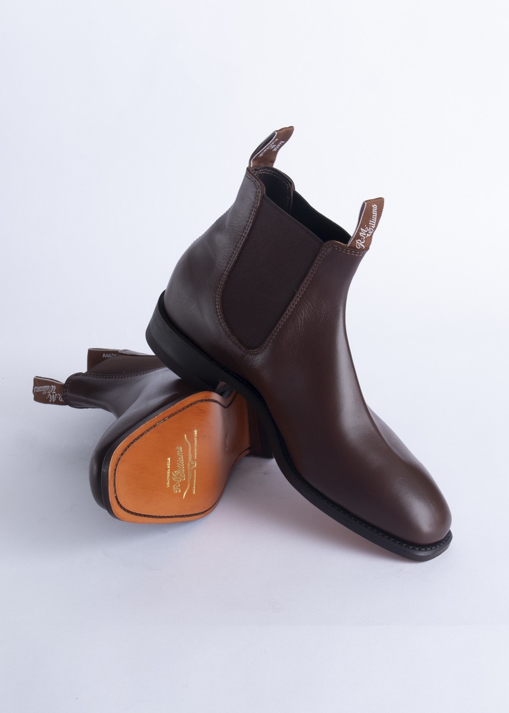 Classic Craftsman Boots - Dark Tan - 1