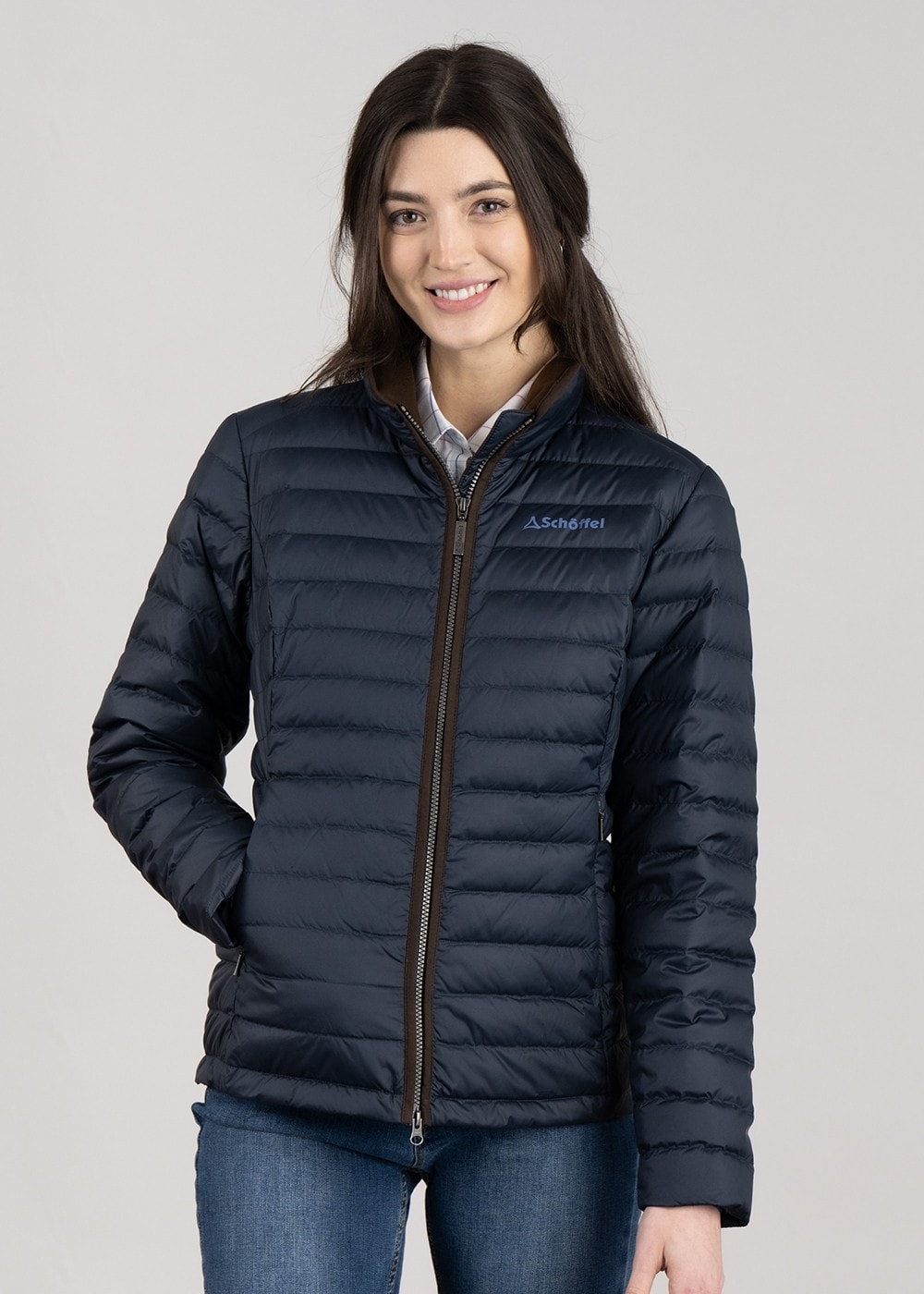 Schoffel Hambleton Down Jacket – Petrol Blue – Humes Outfitters