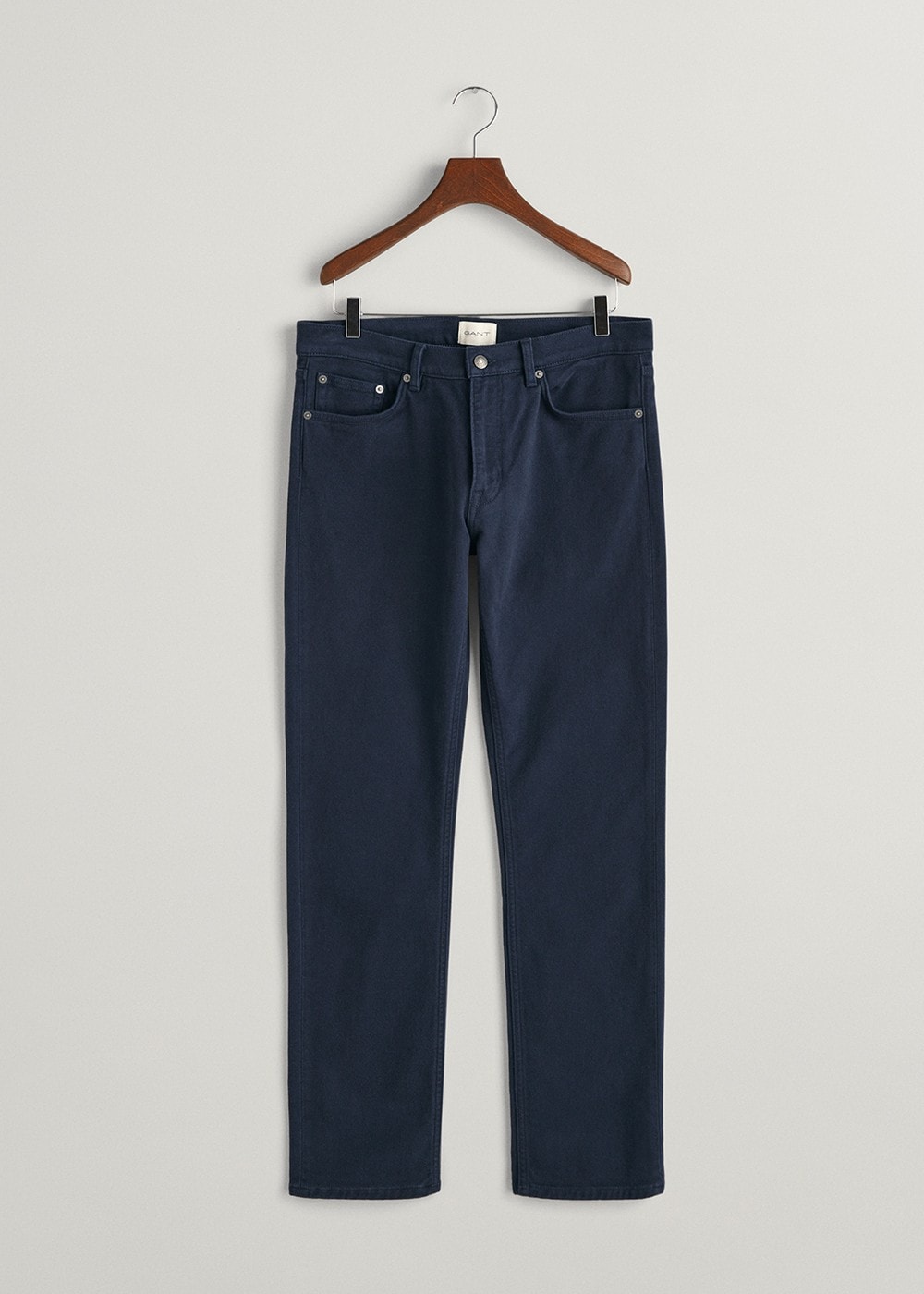 Regular Twill Jeans - Marine - 4
