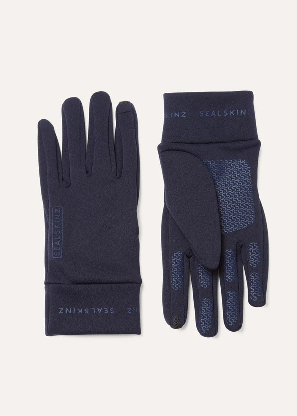 SEALSKINZ Acle Handschoen voor koud weer van waterafstotend nano-fleece, marineblauw, S SEALSKINZ Acle Handschoen voor koud weer van waterafstotend nano-fleece, marineblauw, S