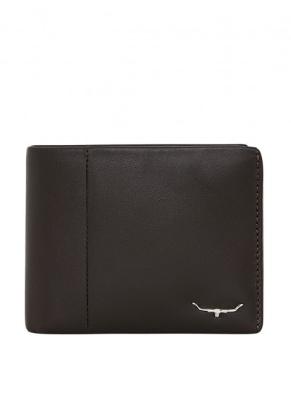 Leather Wallet with Coin Pocket