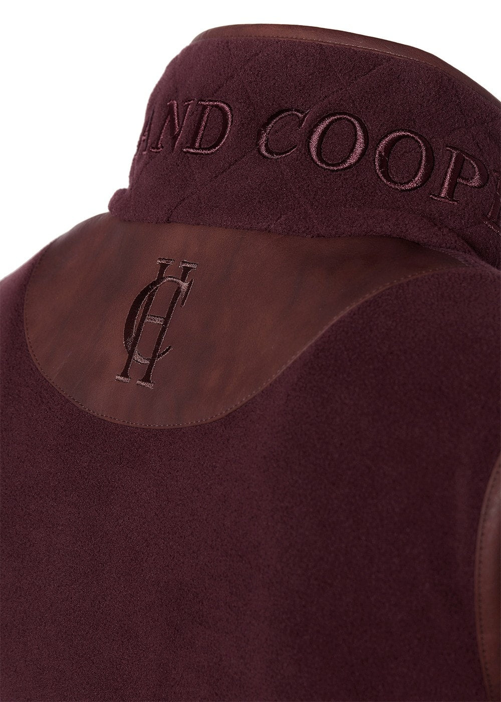Country Fleece Gilet - Mulberry - 6