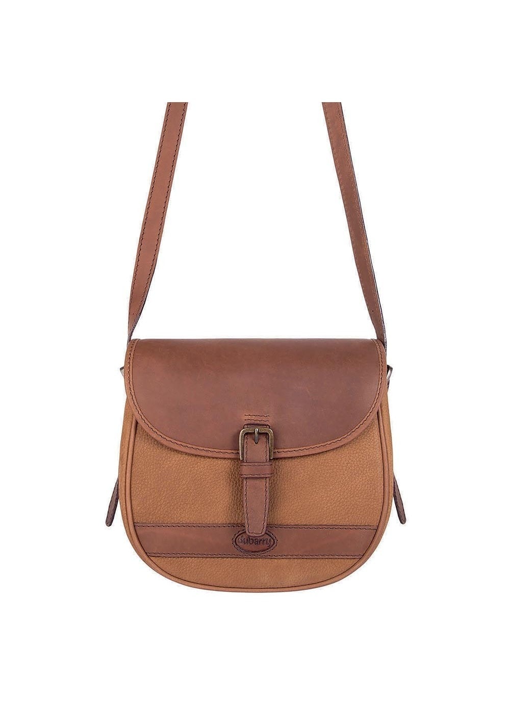 Clara Large Saddle Bag - Brown - 0