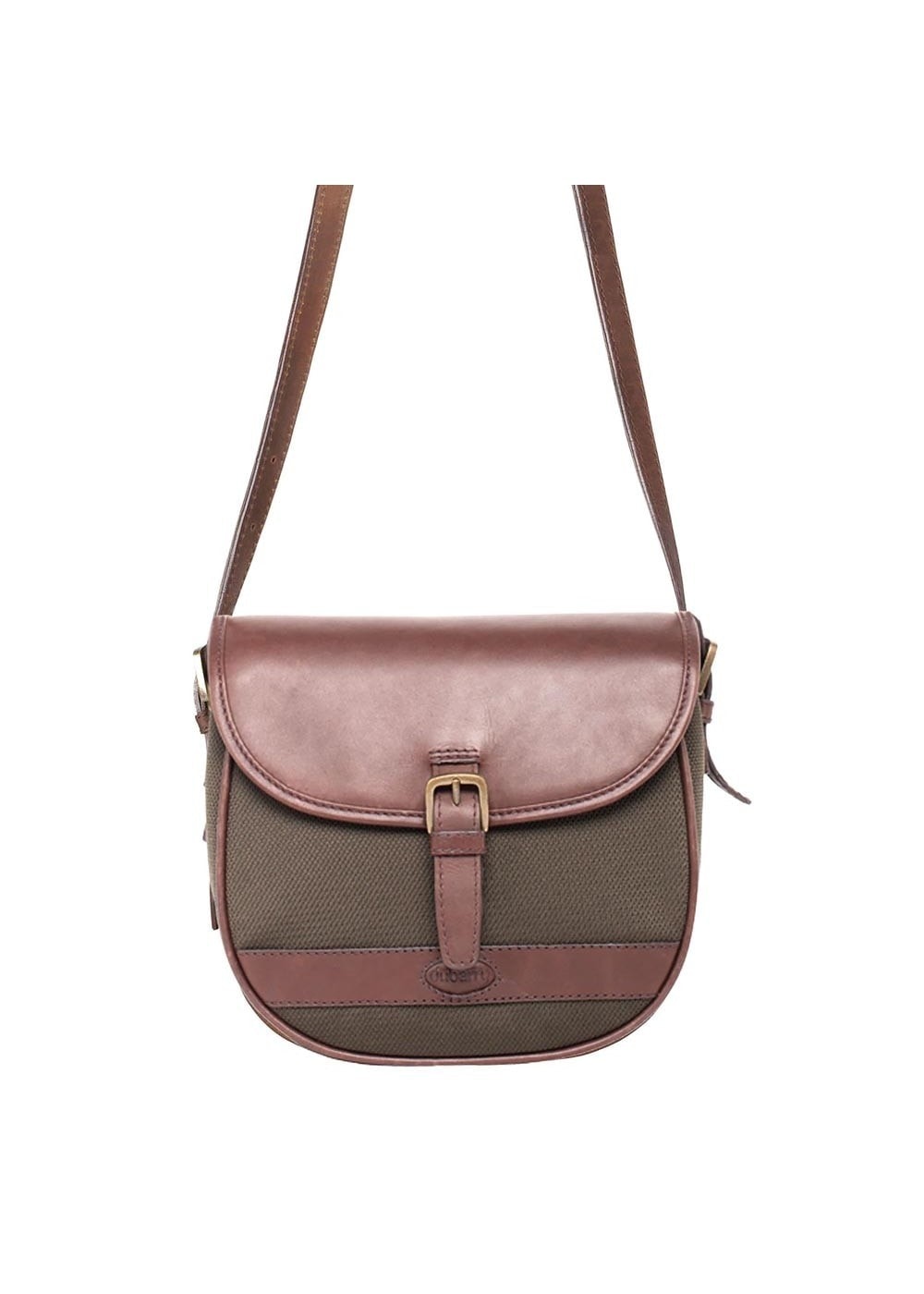 Clara Large Saddle Bag - Olive - 0