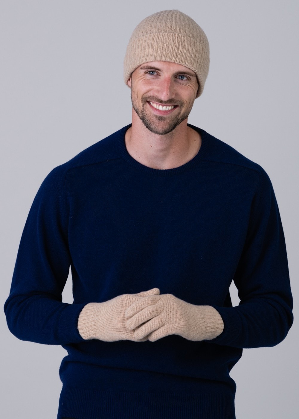 Cashmere Gloves - Camel - 1