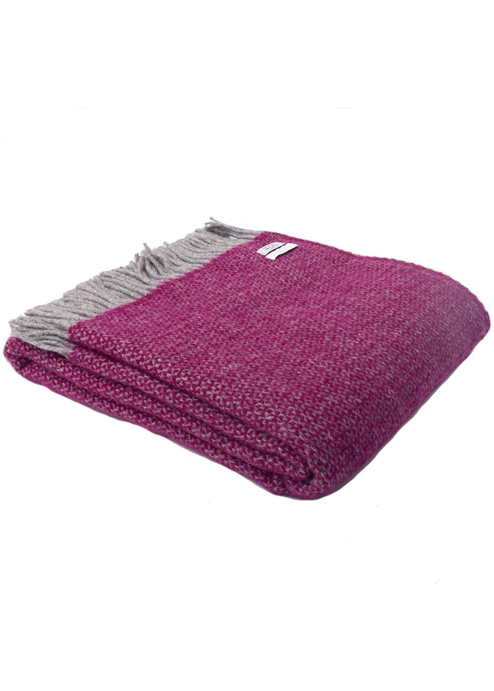 Islay Illusion Throw - Silver and Grape - 0