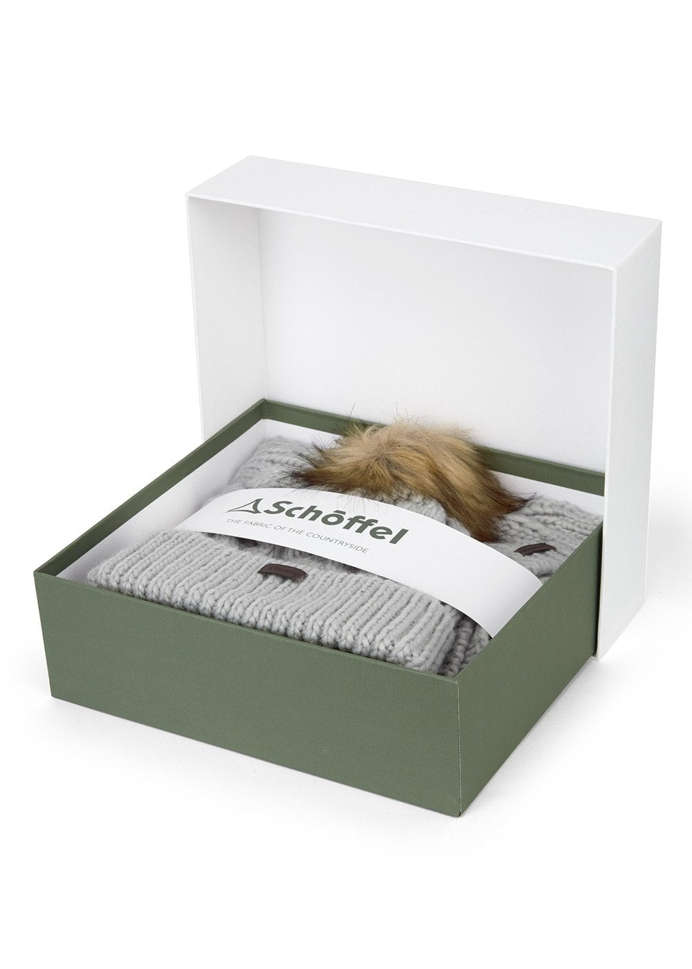 Bakewell Hat and Scarf Set - Boxed - Silver Grey - 0