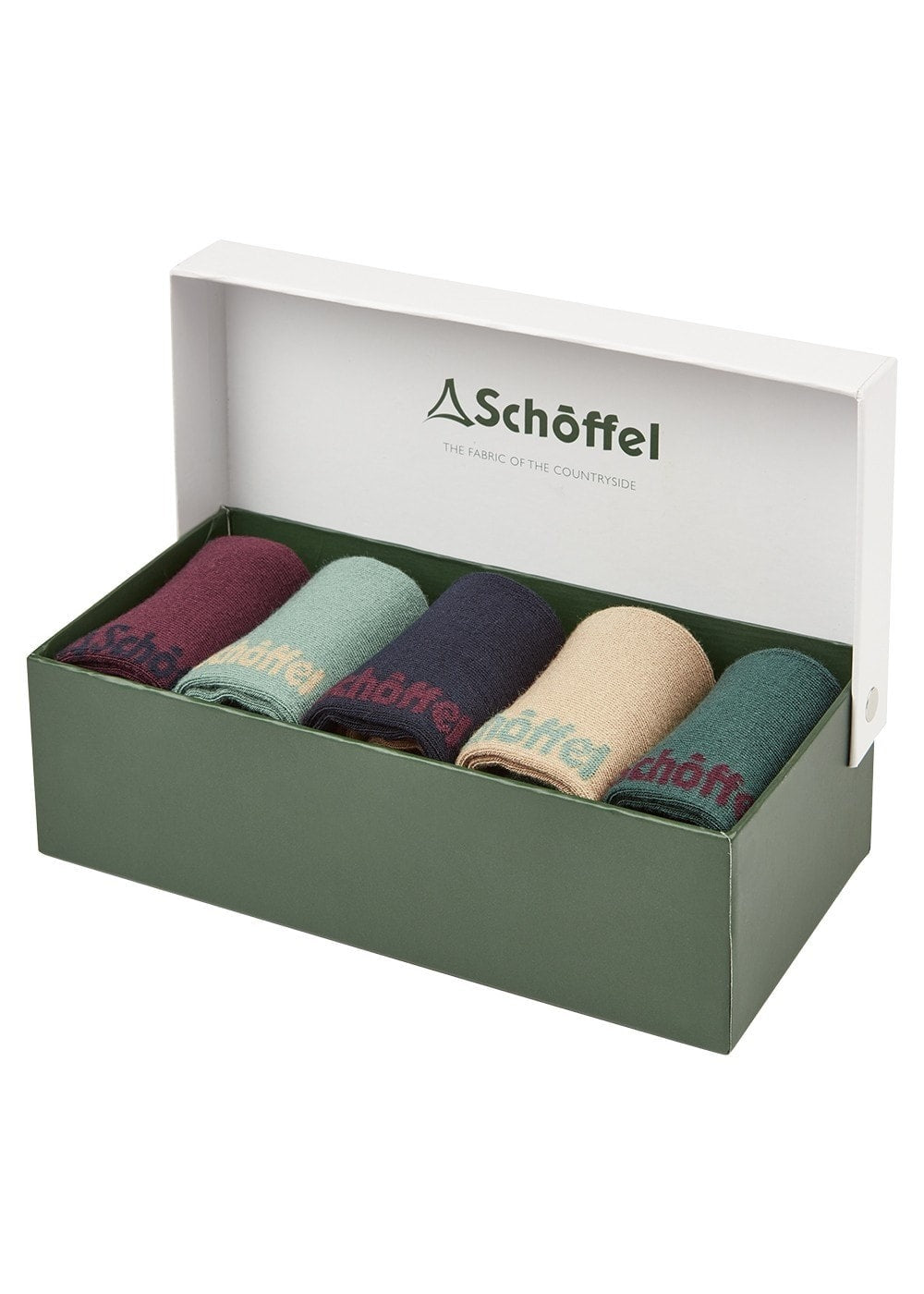 Bamboo Socks (Pack of 5) - Oat Wine Mix - 0