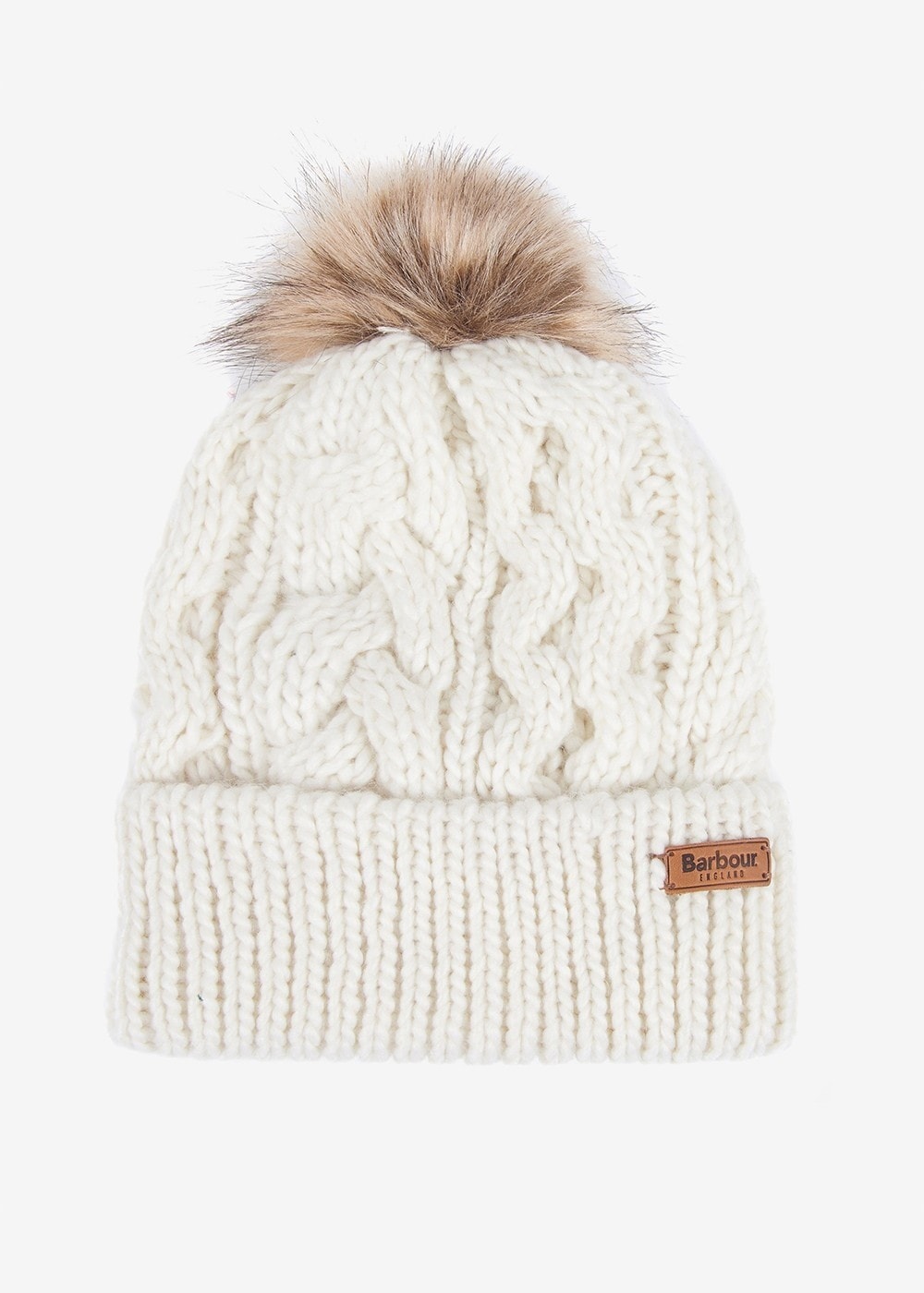Penshaw Cable Beanie - Cloud - 0