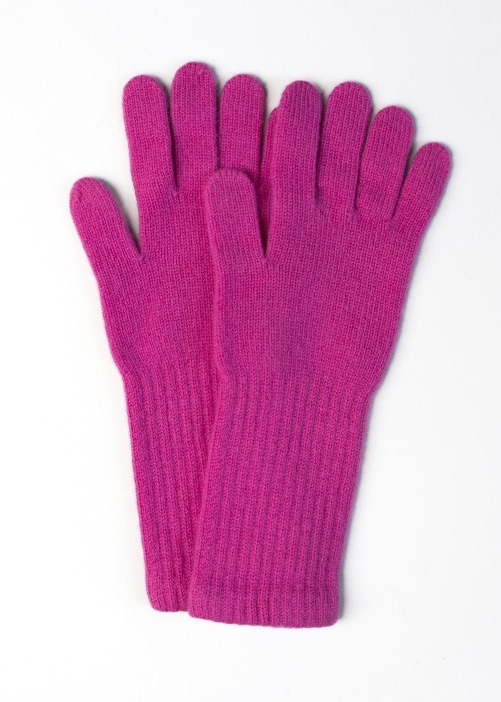 lange handschuhe wolle Taylor & Twill Briar Kaschmir-Langfingerhandschuhe – Neon Rose – Humes Outfitters