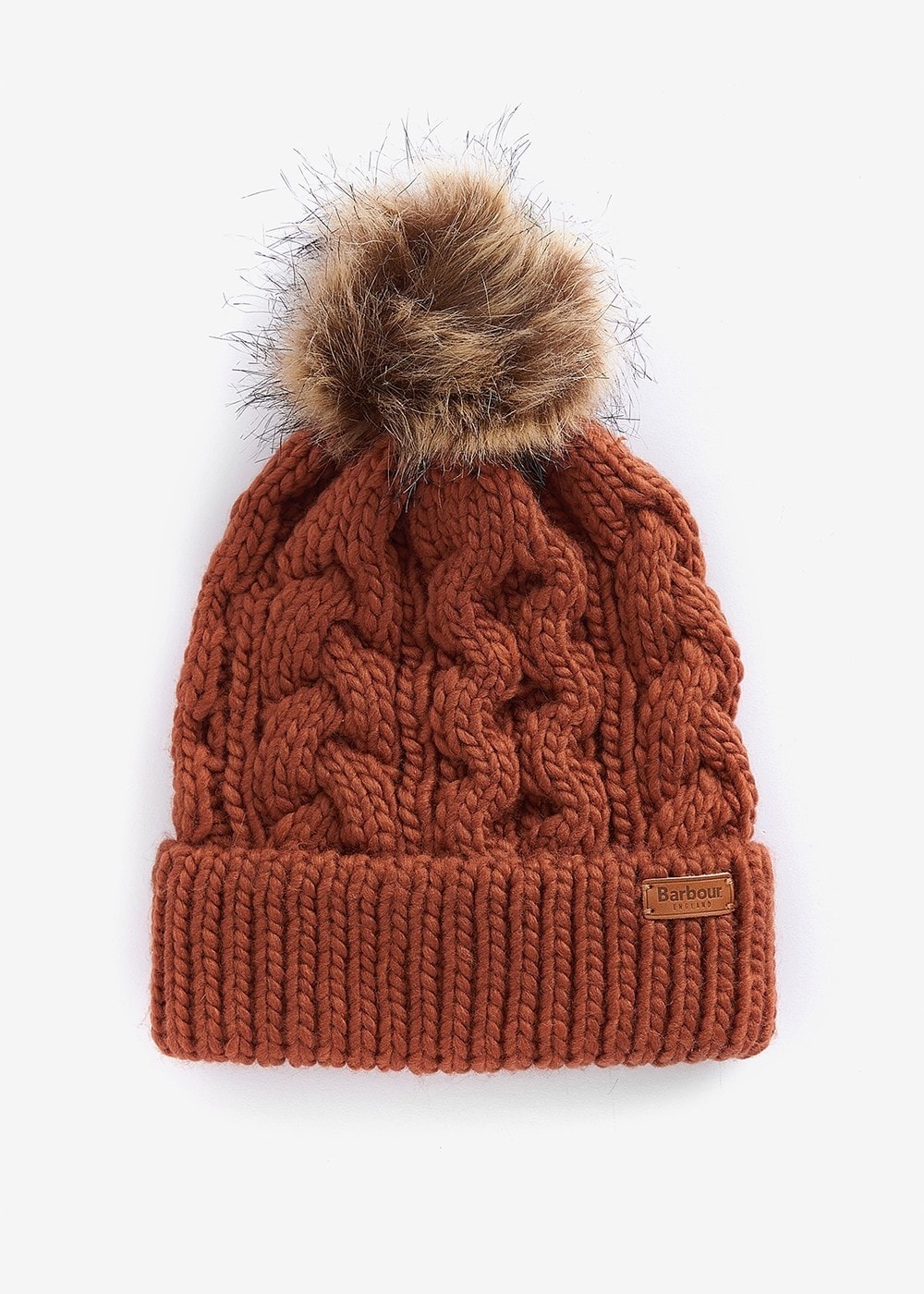 Penshaw Cable Beanie - Warm Ginger - 0