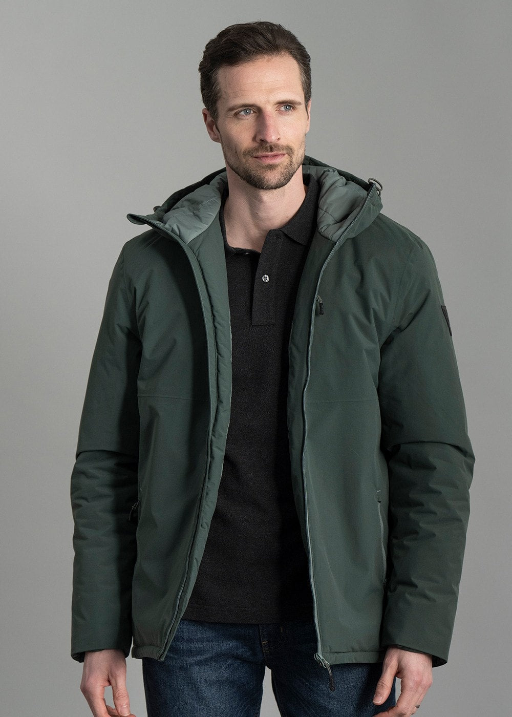 Musto Marina Primaloft Rain Jacket โ Darkest Spruce โ Humes Outfitters