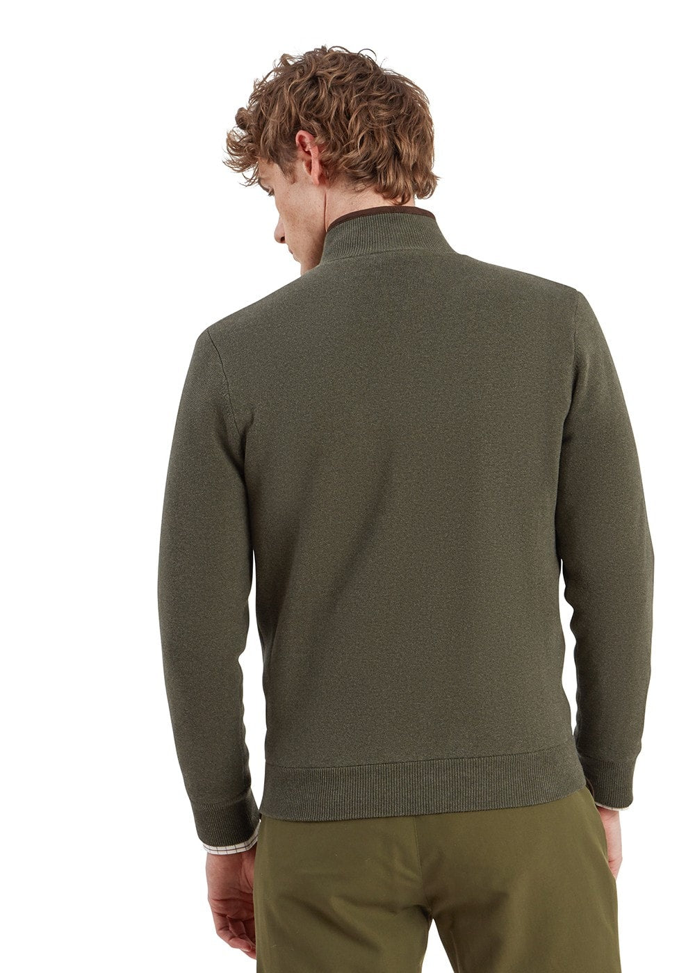 Angus Aerobloc 1/4 Zip - Woodland - 3
