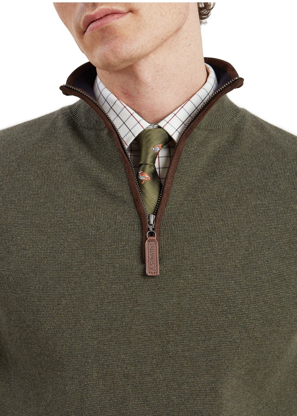 Angus Aerobloc 1/4 Zip - Woodland - 5