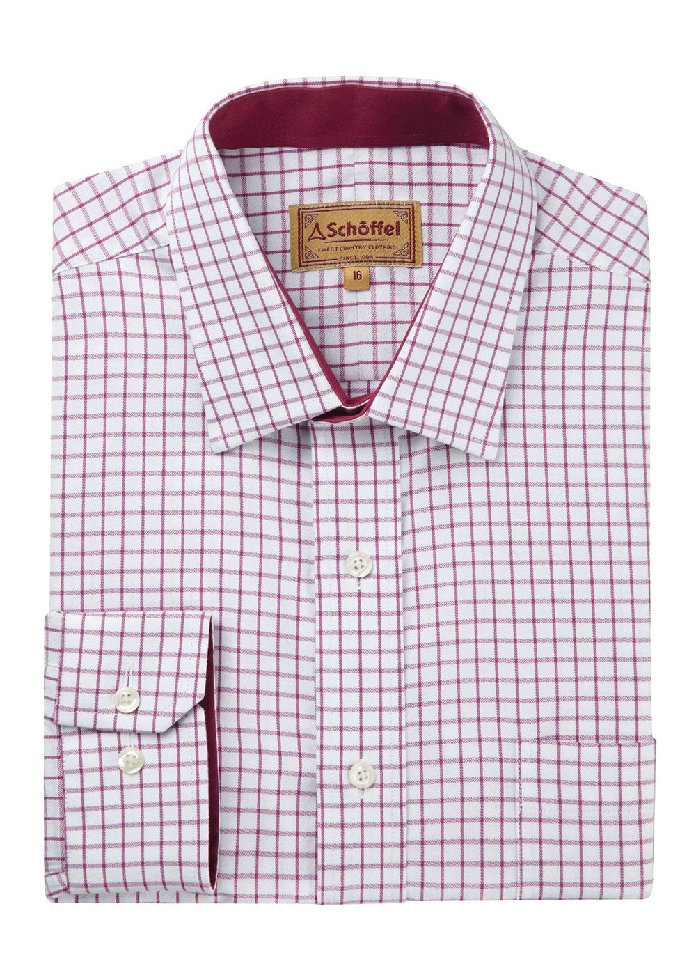 Cambridge Shirt - Raspberry - 6