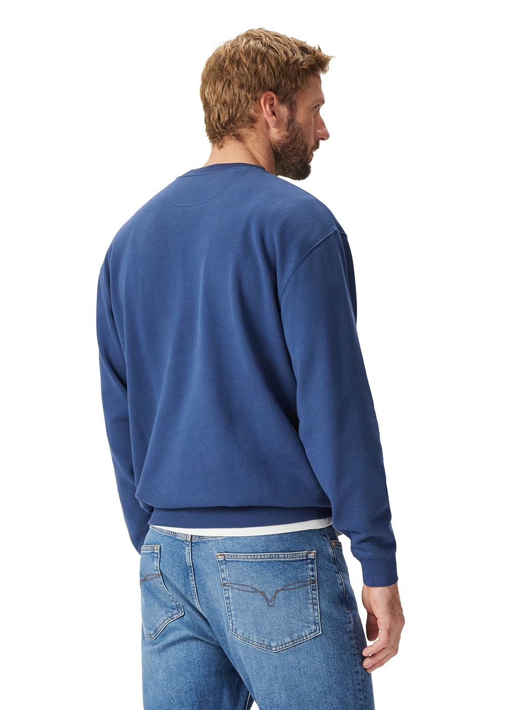 Mini Longhorn Crew Neck Sweatshirt  - Midnight - 5