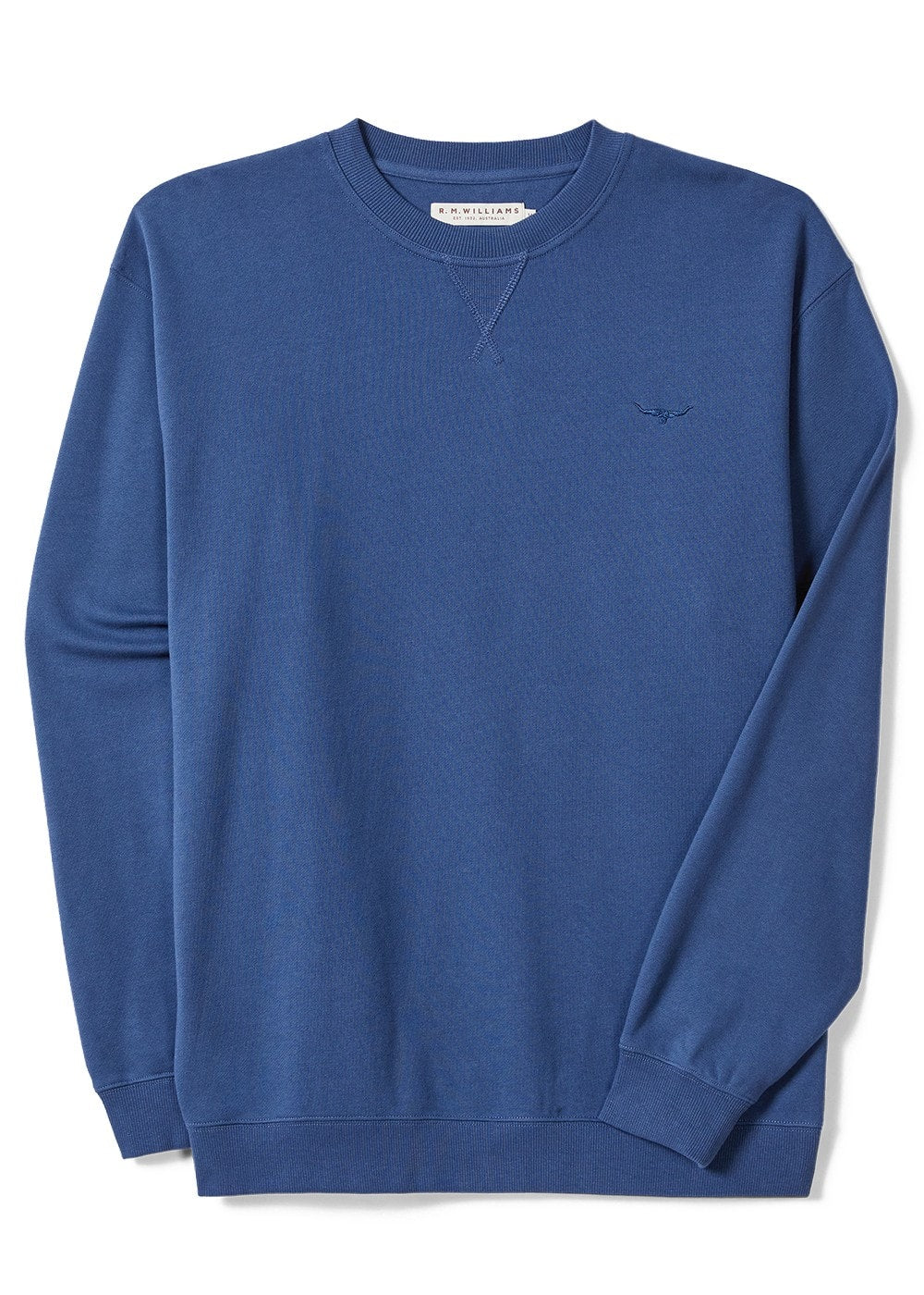 Mini Longhorn Crew Neck Sweatshirt  - Midnight - 6