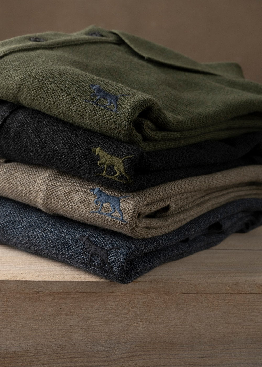 Gunn Long Sleeved Polo - Olive - 7