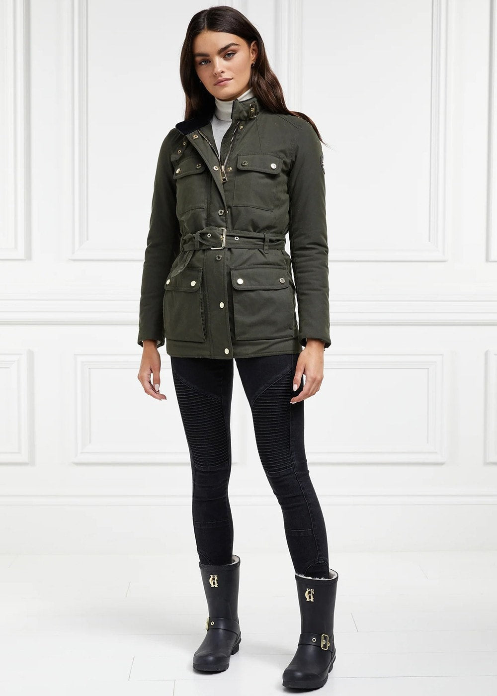 Sherpa Lined Chelsea Wellingtons - Matte Black - 7