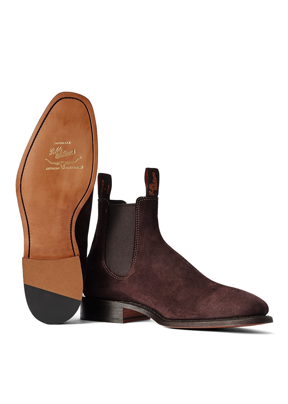 Heritage Craftsman Boots AW24 - Blackberry - 3