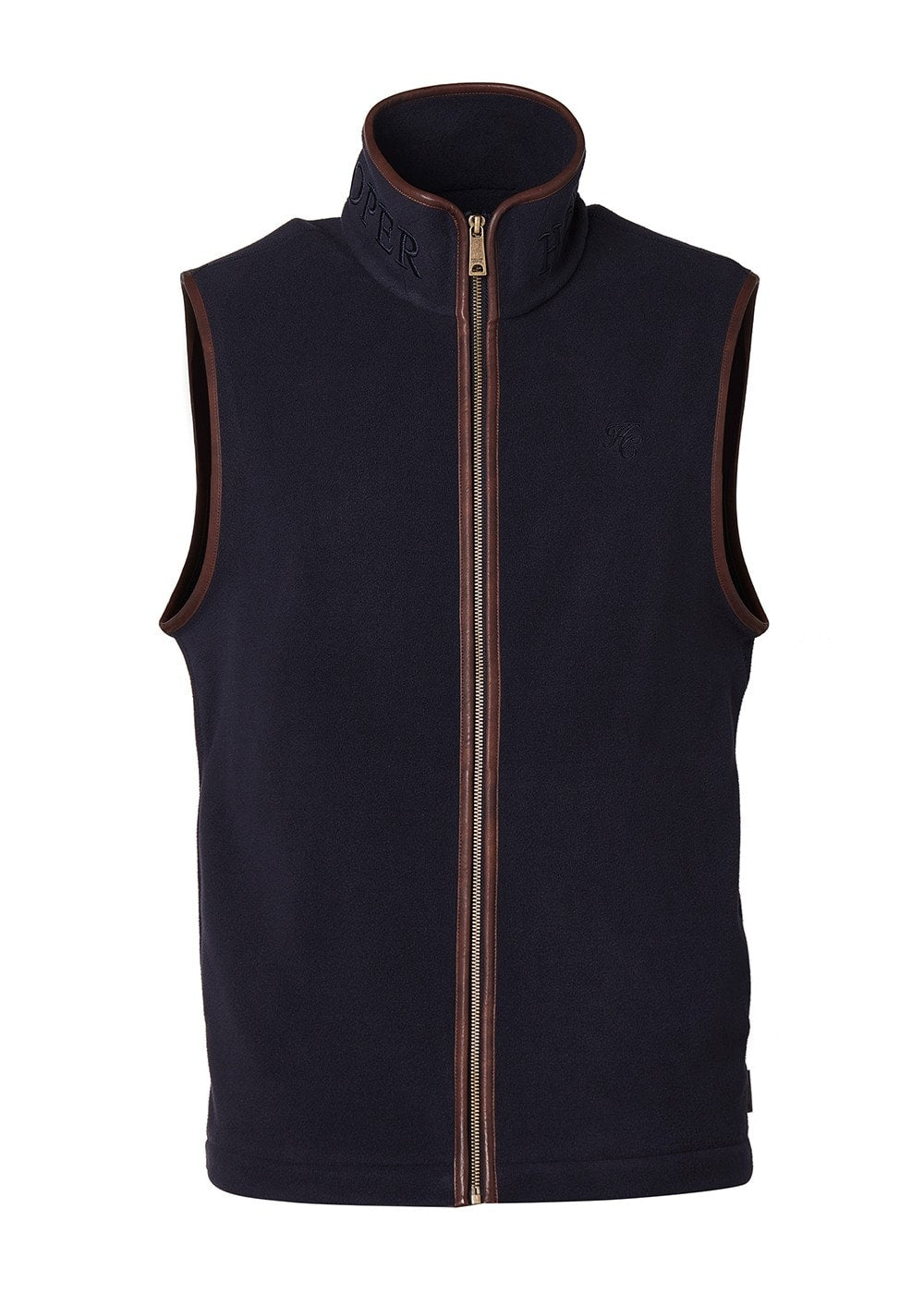 Country Fleece Gilet - Ink Navy - 4