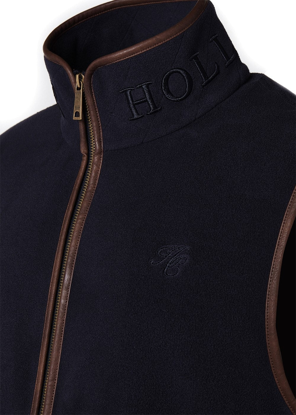 Country Fleece Gilet - Ink Navy - 6