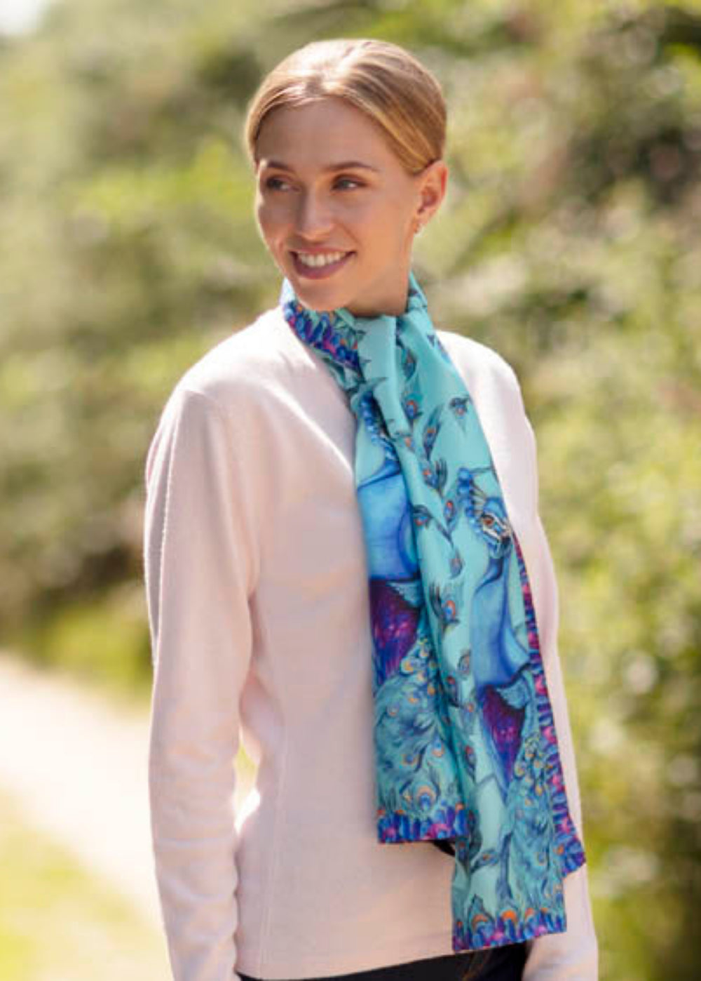 Pluming Marvellous Classic Silk Scarf