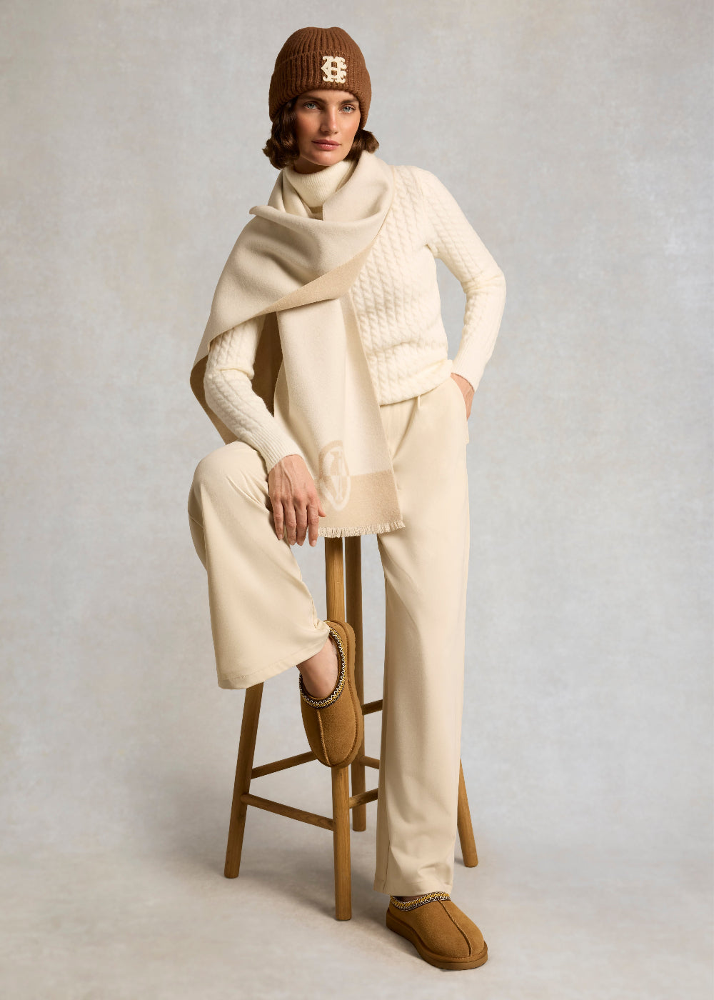 Ultra Low Shearling Mules
