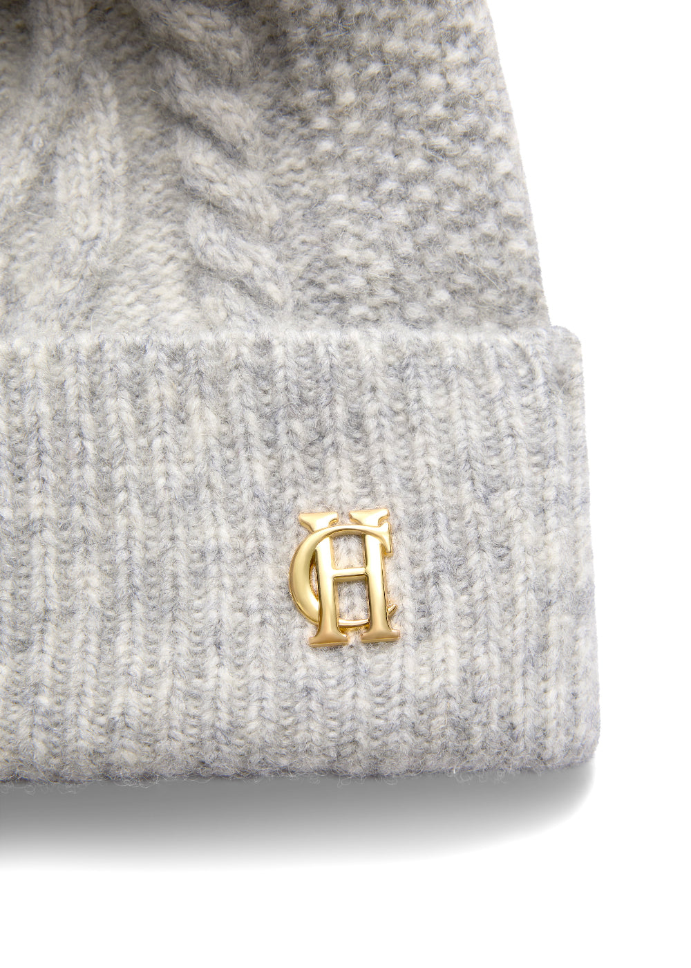 Sloane Cable Bobble Hat