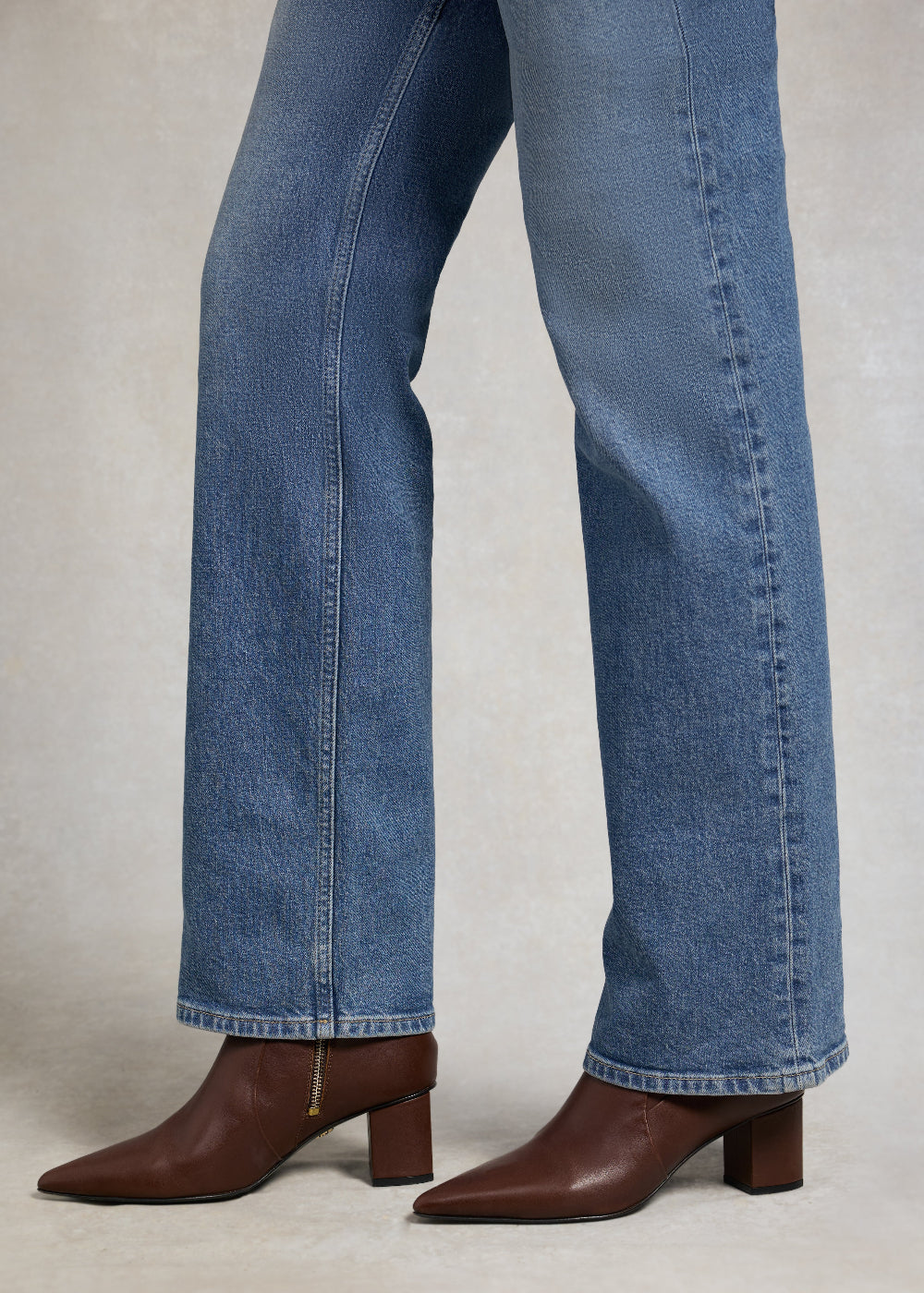 Regency Mid Heel Boots