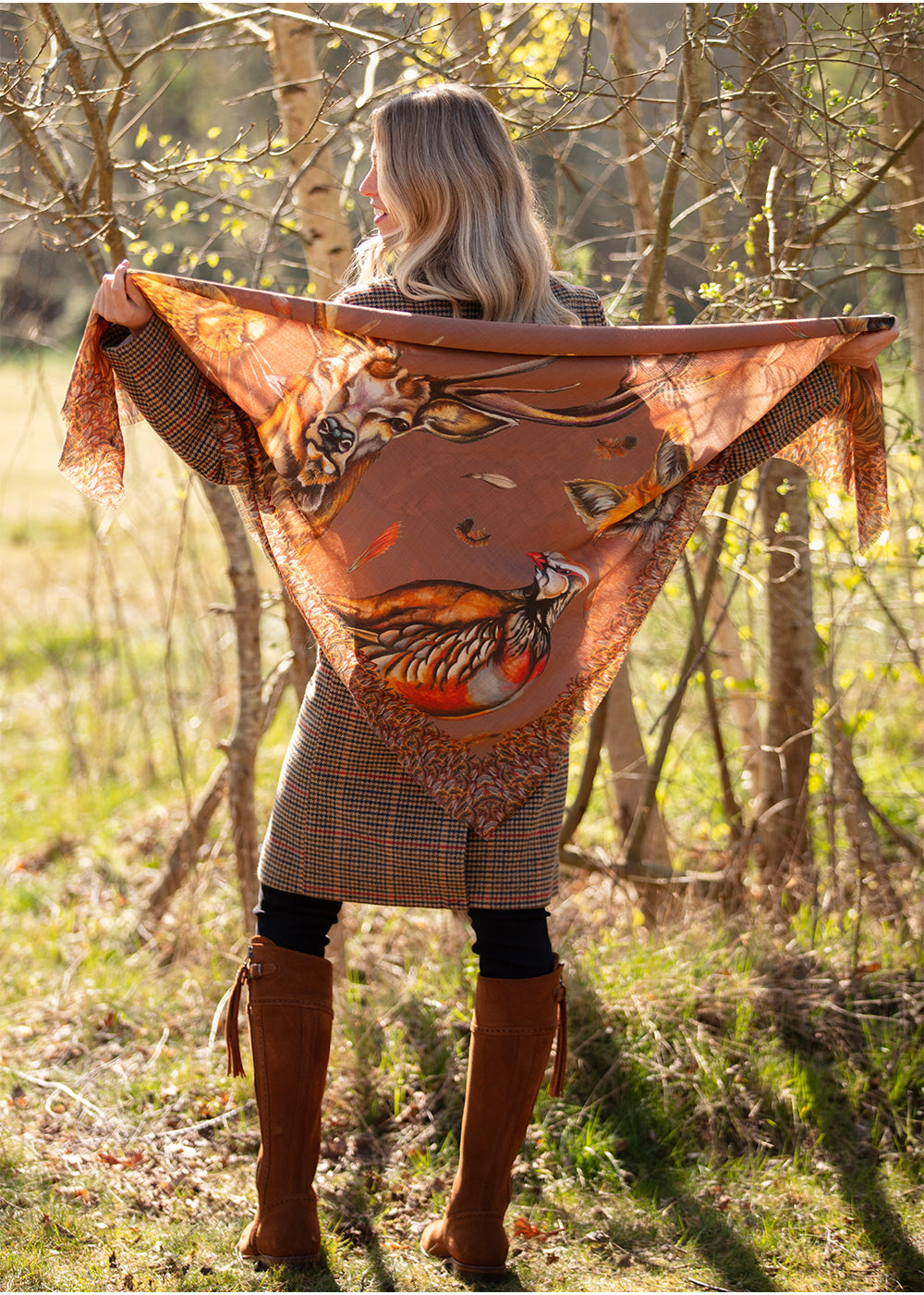 A Head of the Game Shawl