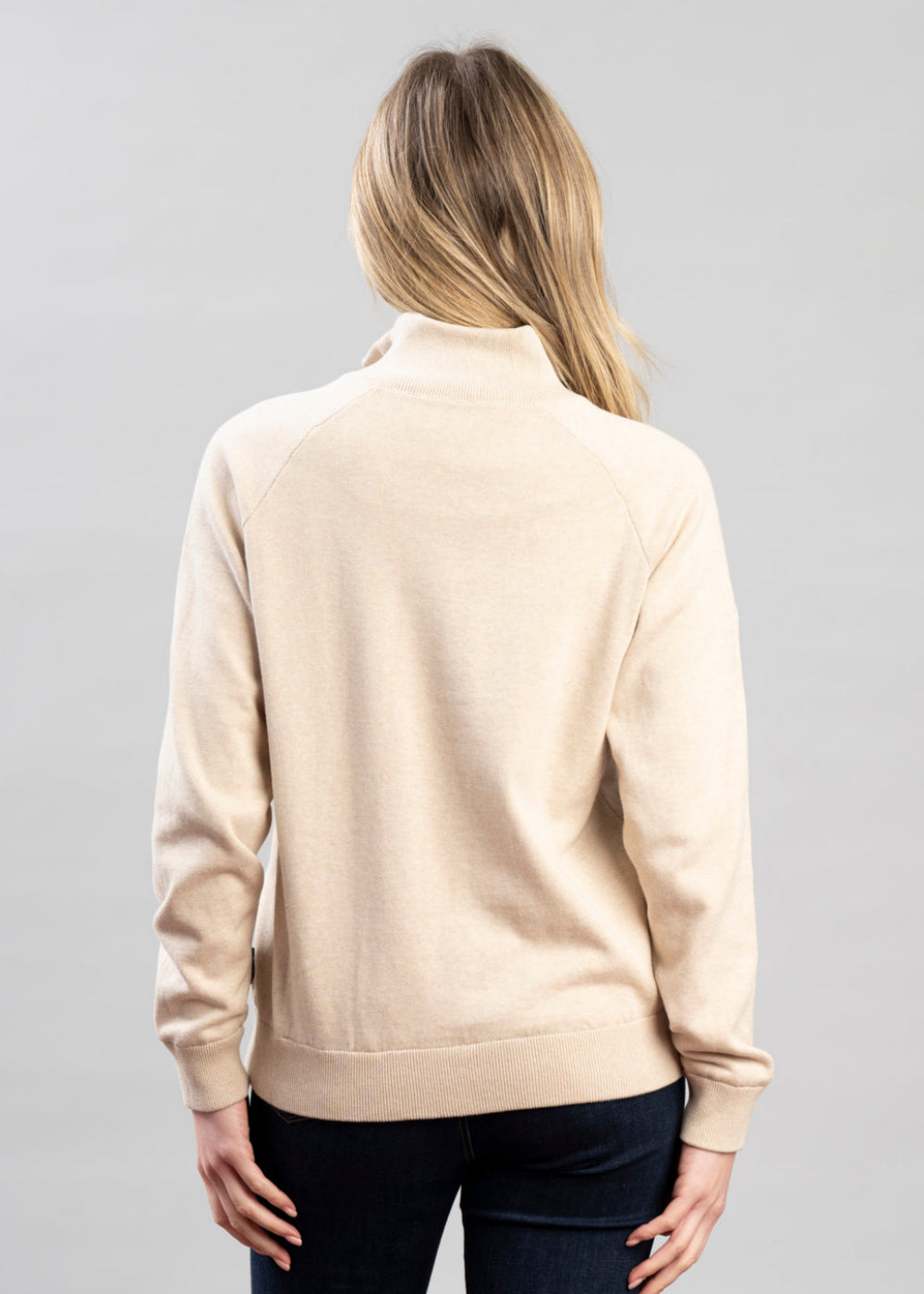 Laura T-Neck Windproof Sweater