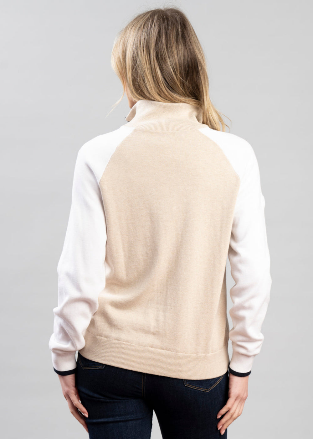 Laura T-Neck Windproof Sweater
