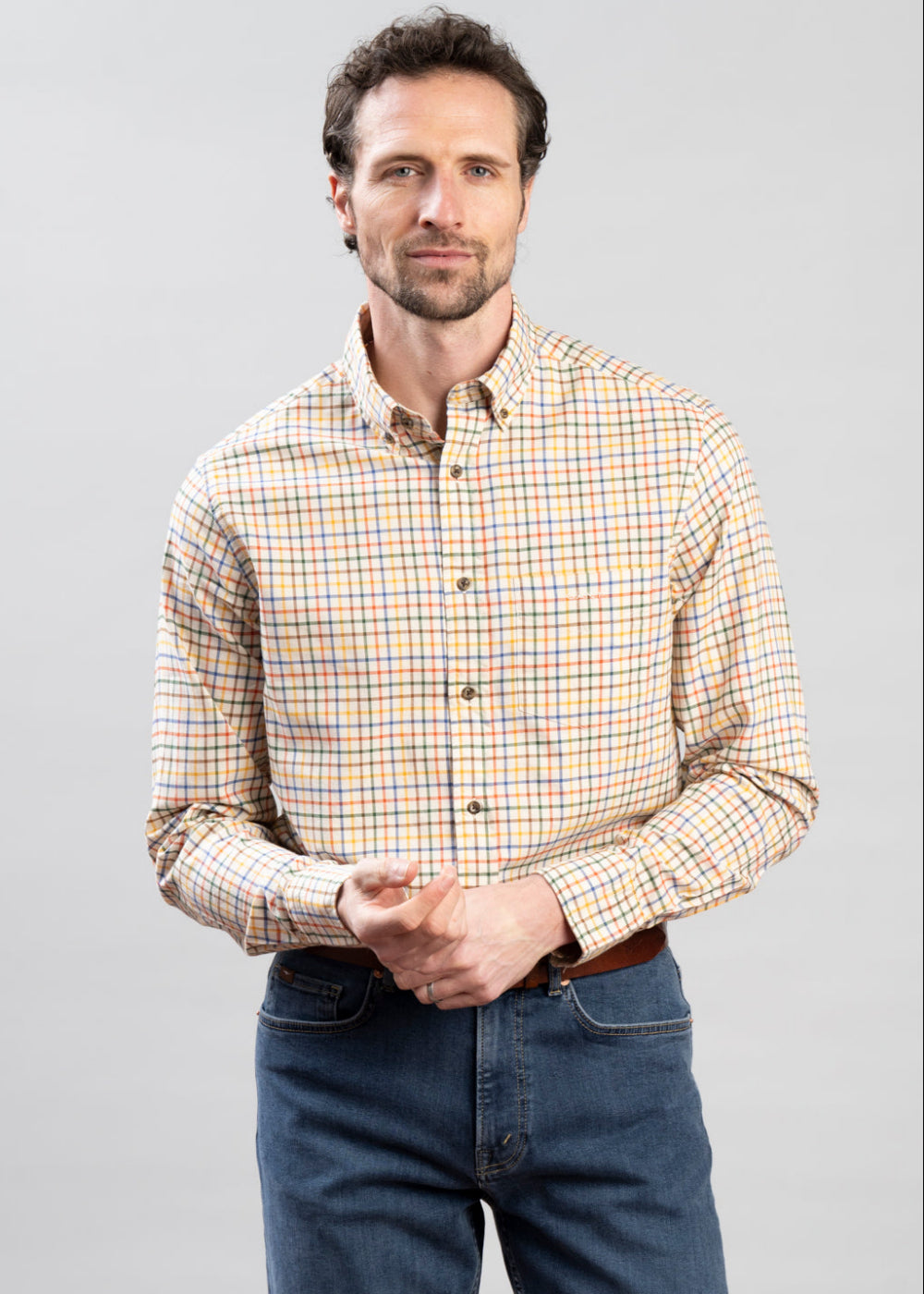 Regular Twill Check Shirt