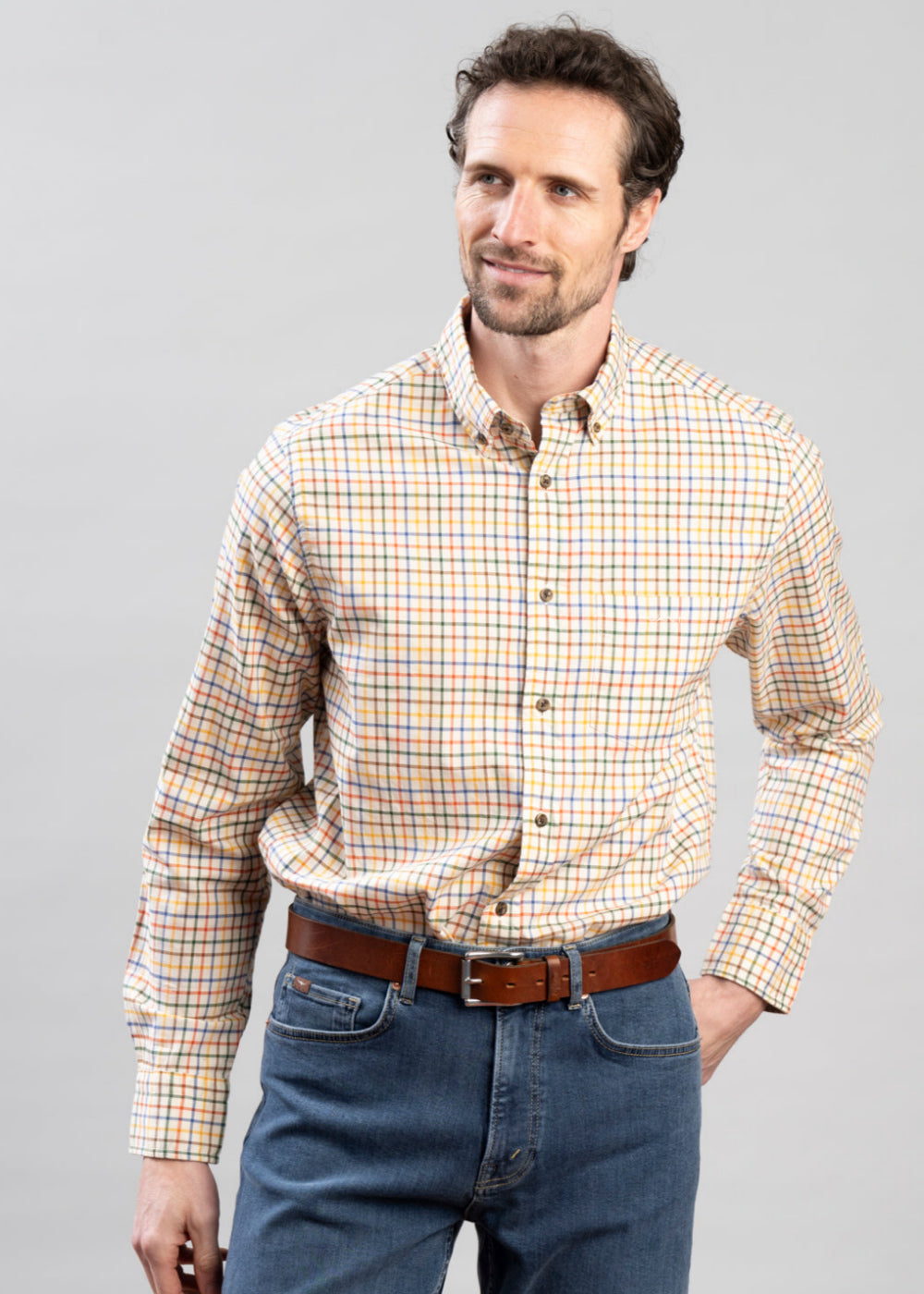 Regular Twill Check Shirt