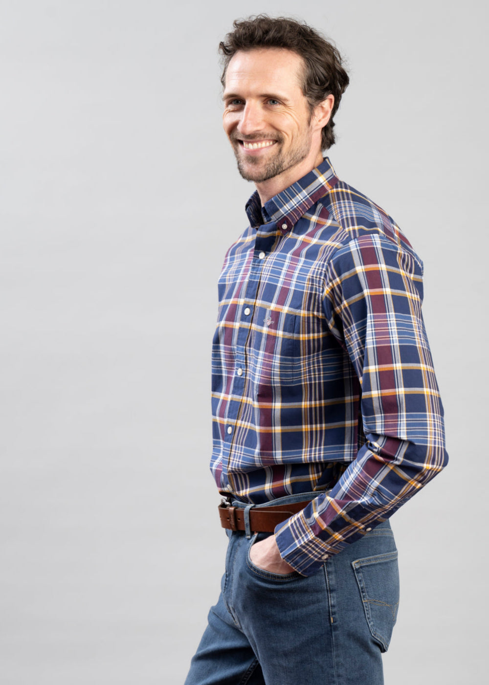 Regular Classic Polpin Check Shirt